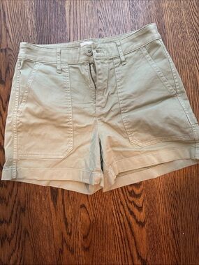 J. Crew Khaki Utility Shorts - Light green